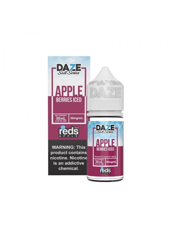 Reds Apple Berries Iced by 7 Daze Salt Series 30ml