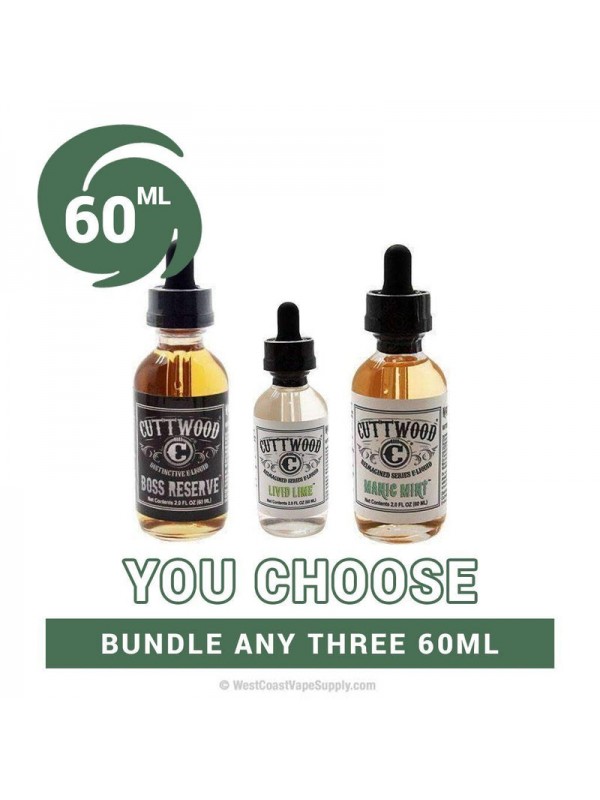 Cuttwood Pick 3 Bundle 60ml (180ml)