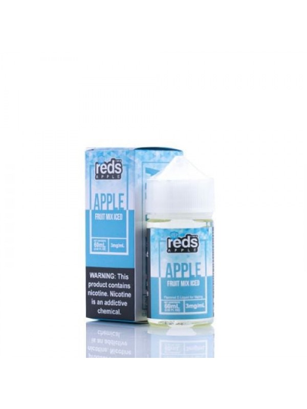 7 Daze Reds Apple Fruit Mix Iced E Juice 60ml