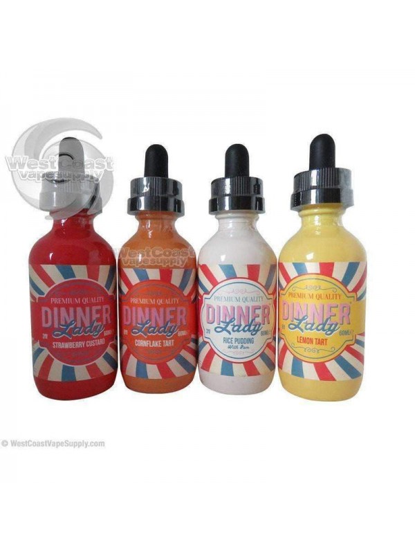 Dinner Lady Ejuice Bundle Pack 4 Flavors (240ml)