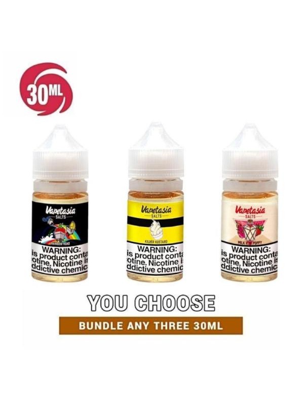 Vapetasia Salts Nicotine Pick 3 Bundle (90ml)