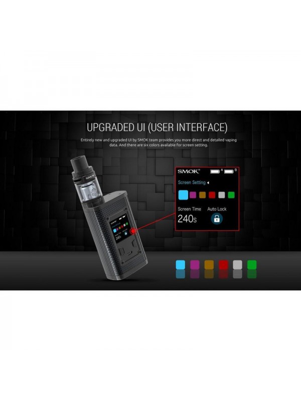 SMOK Majesty 225W TC and TFV8 X-Baby Full Kit