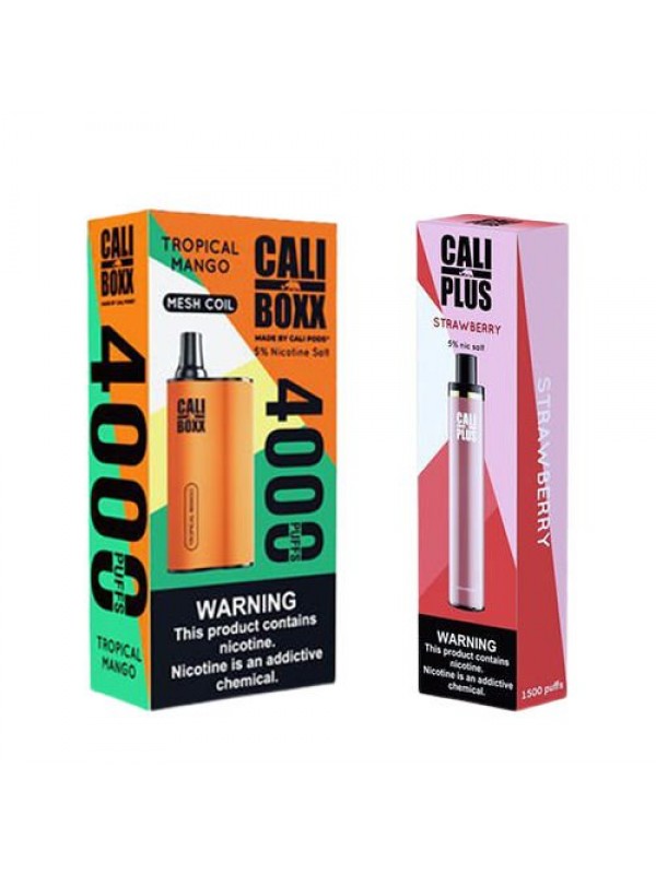 Cali Plus & Boxx Disposable Vape