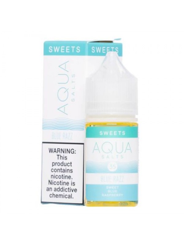 Aqua Salts Blue Razz Vape Juice 30ml