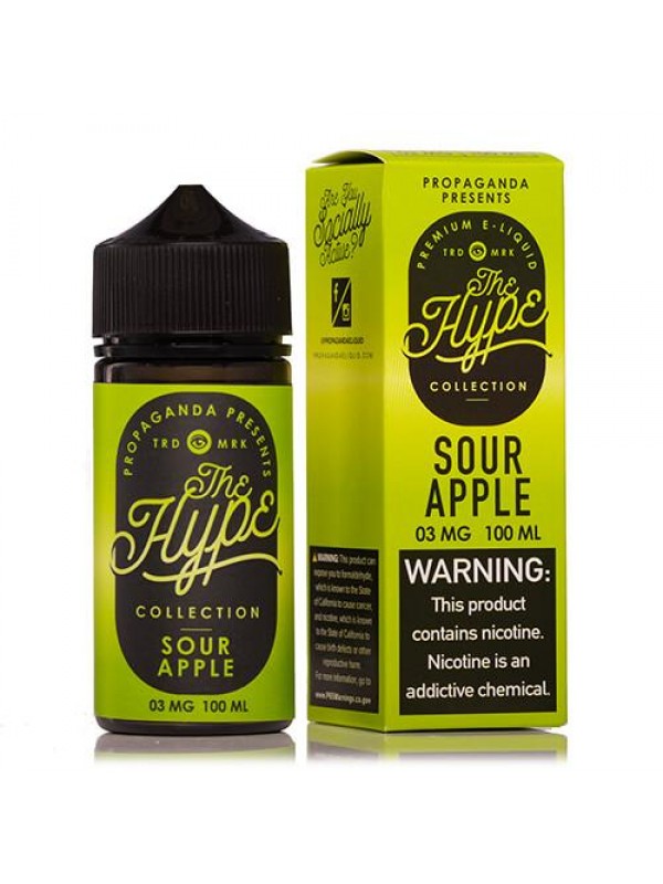 The Hype Collection Sour Apple by Propaganda 100ml