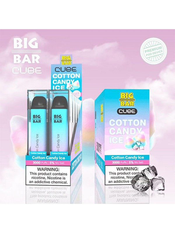 Big Bar CUBE & MAX FLOW DUO Disposable Vape 3000 Puffs