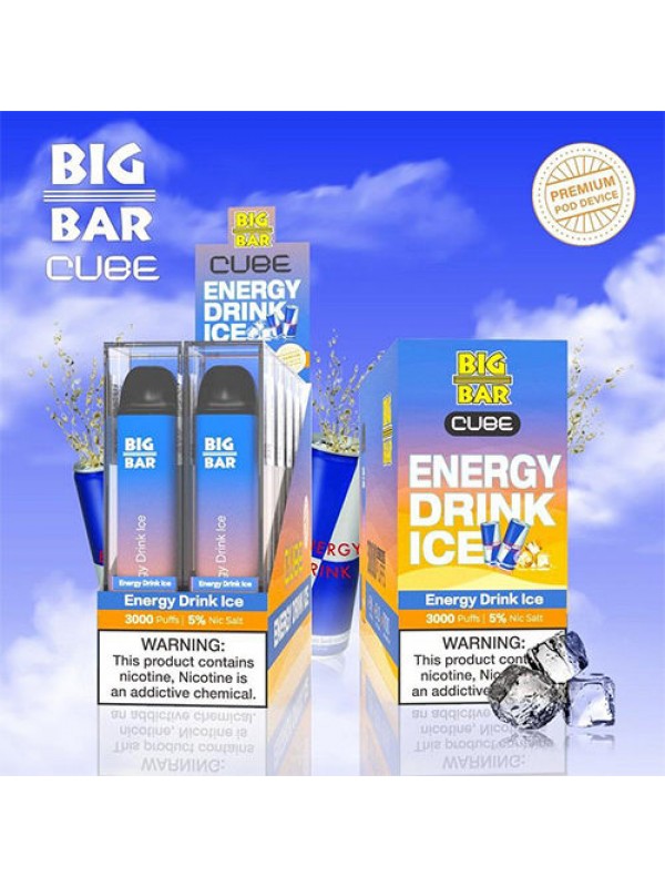 Big Bar CUBE & MAX FLOW DUO Disposable Vape 3000 Puffs