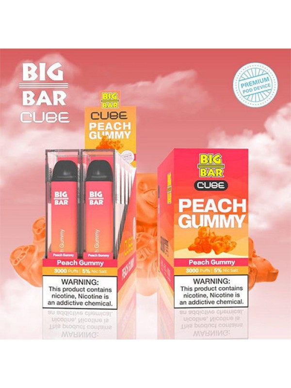 Big Bar CUBE & MAX FLOW DUO Disposable Vape 3000 Puffs