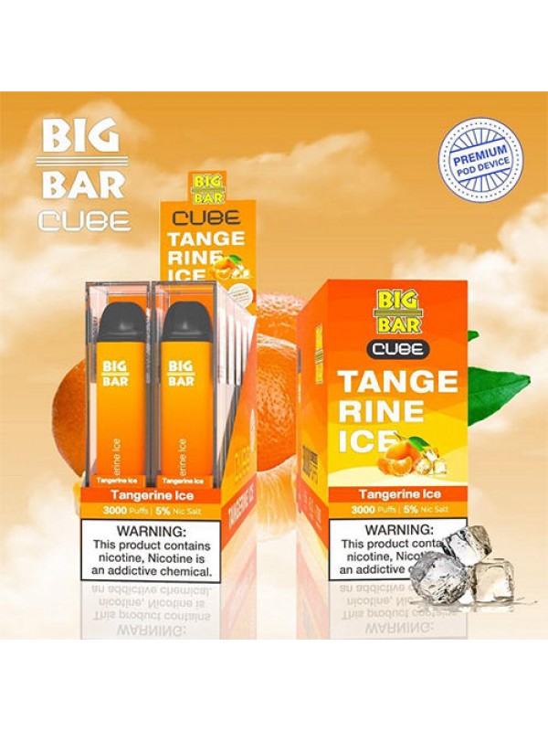 Big Bar CUBE & MAX FLOW DUO Disposable Vape 3000 Puffs