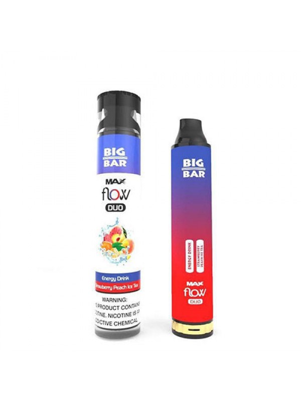 Big Bar CUBE & MAX FLOW DUO Disposable Vape 3000 Puffs