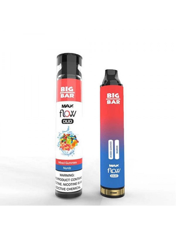 Big Bar CUBE & MAX FLOW DUO Disposable Vape 3000 Puffs