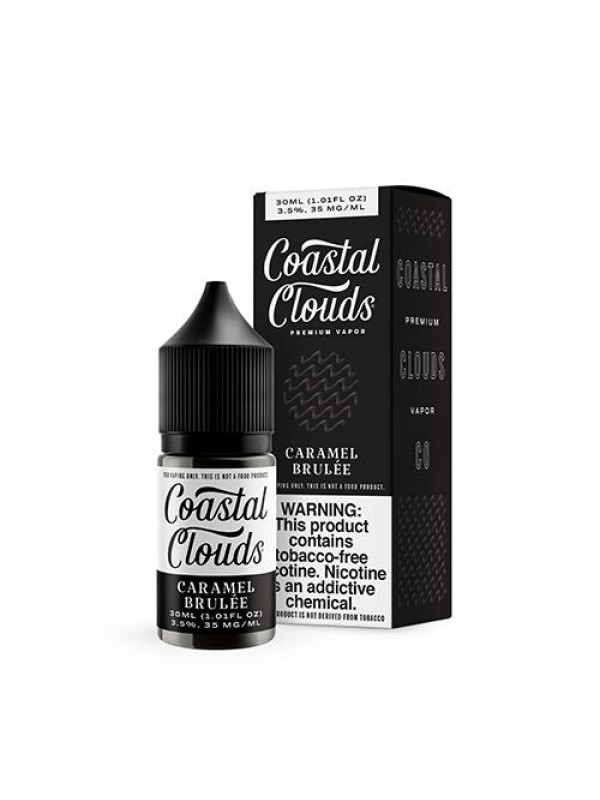 Caramel Brulee Salt by Coastal Clouds 30ml