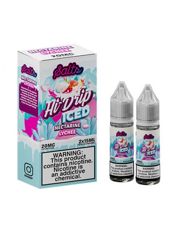 Nectarine Lychee Iced by Hi-Drip Salts 30ml