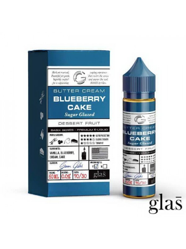 Blueberry Cake by GLAS Basix Eliquid 60ml