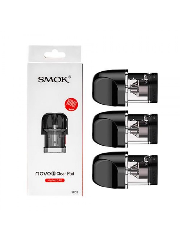 SMOK Novo 2 & 3 Replacement Pods 3-Pack