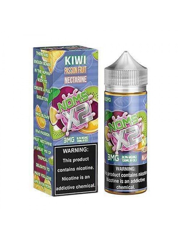 Kiwi Passion Fruit Nectarine by Noms X2 120ML