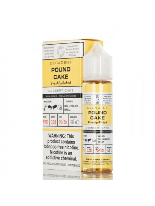 Pound Cake by GLAS Basix Eliquid 60ml